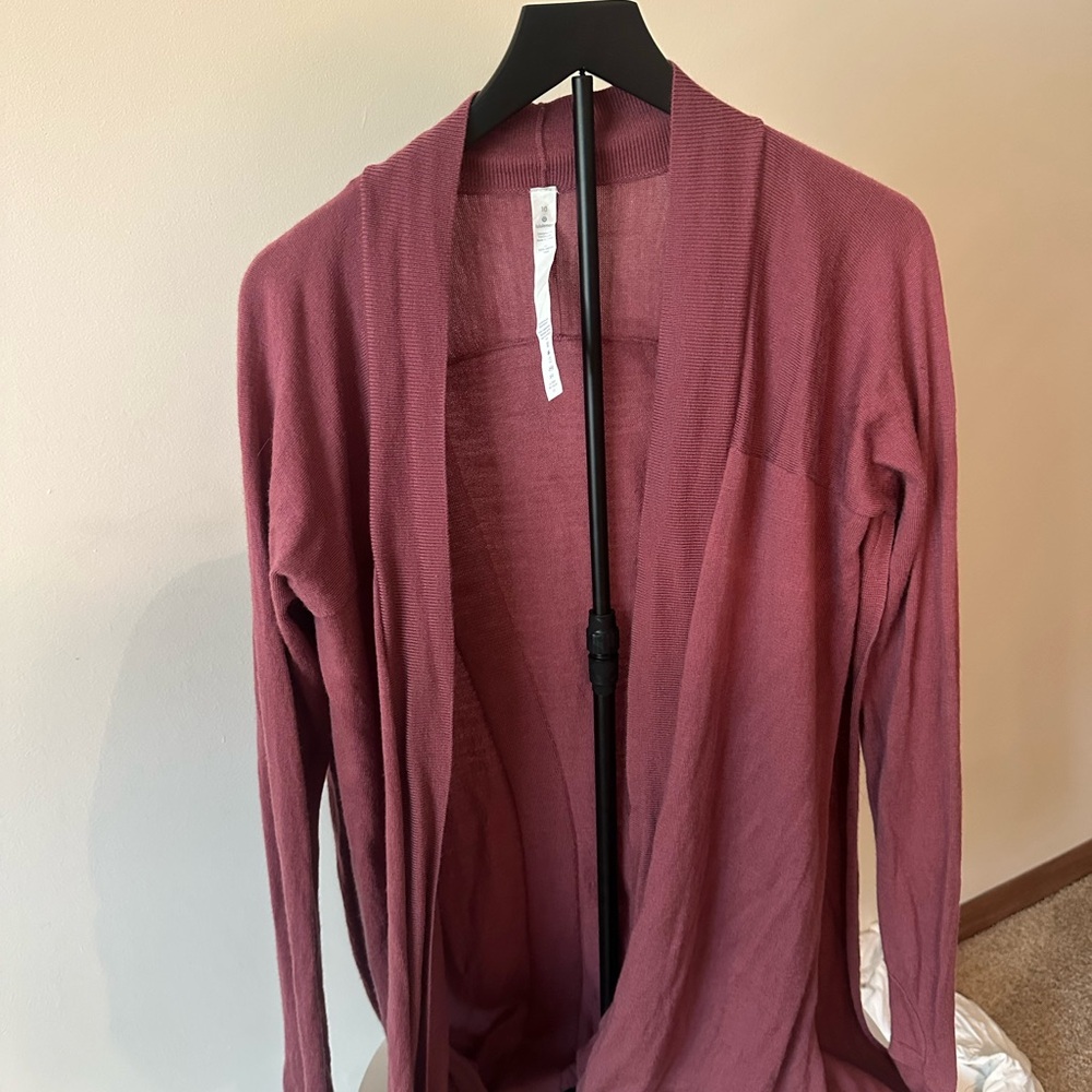 lululemon athletica Pink Cardigan
